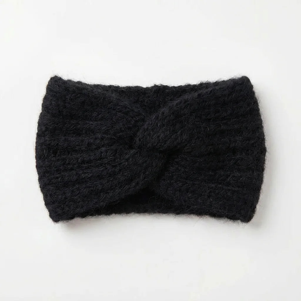 Bandeau hiver femme – Angora & Tricoté main