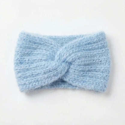 Bandeau hiver femme – Angora & Tricoté main