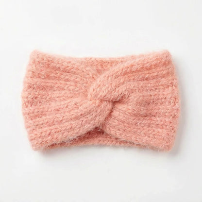 Bandeau hiver femme – Angora & Tricoté main