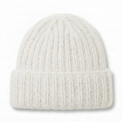 Bonnet en tricot femme – Angora & Fait main