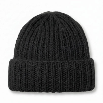 Bonnet en tricot femme – Angora & Fait main