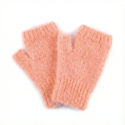 Mitaines en Angora – Tricotées main artisanal