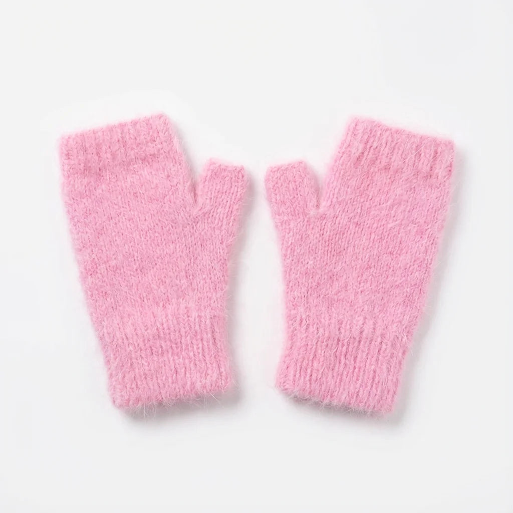 Mitaines en Angora – Tricotées main artisanal